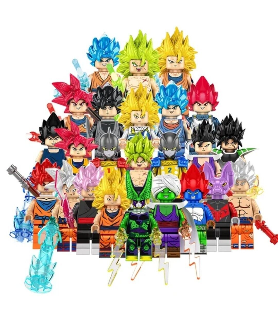 8PCS/LOT Dragon Ball Anime Cartoon Goku Vegeta Dragon Buliding Blocks  Bricks Mini Action Figures Kids Assembl Toys Birthday Gift - AliExpress