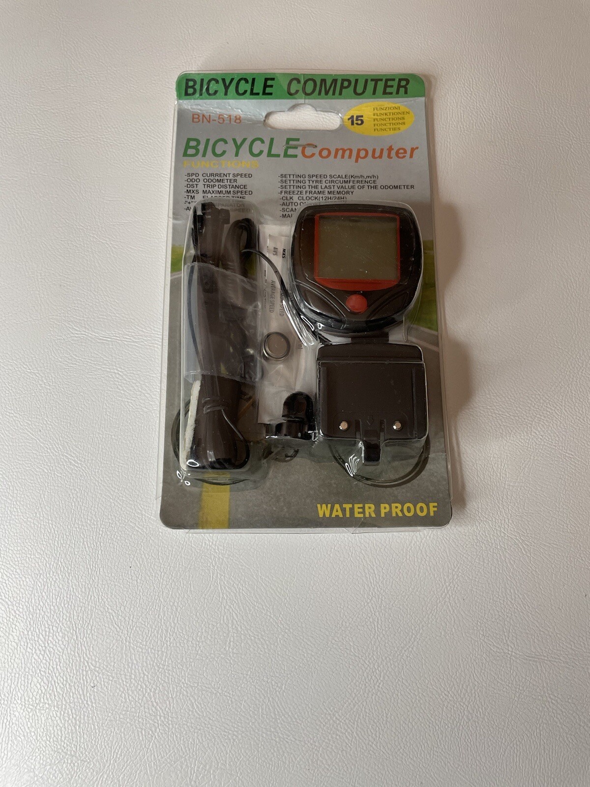 New In Package Bicycle Computer BN 518 Water Proof eBay