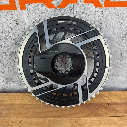 Low Mile! SRAM Red AXS E1 Quarq 50/37t 12-Speed Power Meter Chainring Set 284g