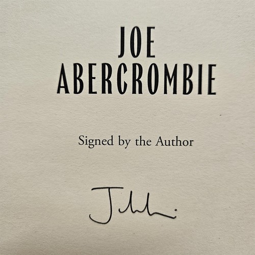 Signed Book - The Devils by Joe Abercrombie First Edition 1st Print - Picture 2 of 3