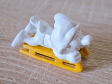 Schlumpf weißer Rohling Schlitten Schlümpfe raw Smurf Puffi Pitufo Schtroumpf