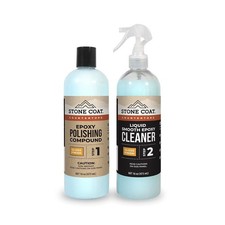 Stone Coat Countertops Polishing and Cleaning Kit 32Oz Removes Micro Scratc...