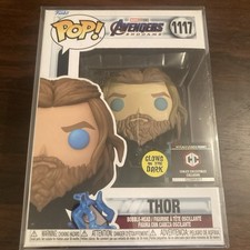 Thor Avengers Endgame #1117 Funko Pop! Cáliz Coleccionables Exclusivo (GITD)