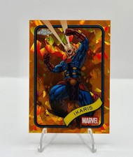 2025 Topps Chrome Sapphire Marvel IKARIS Orange Sapphire #76 The Eternals /25