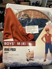 Netflix Luffy Halloween Costume Kids Size Medium 8 New