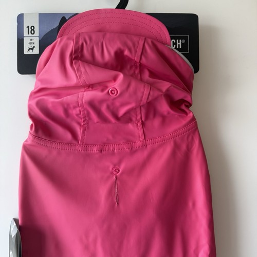Canada Pooch Torrential Tracker Dog Rain Jacket Size 18 Pink - Picture 4 of 7
