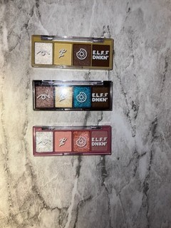 E.L.F. DNKN eyeshadow palettes 2022 (discontinued)