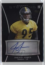 2013 Bowman Sterling Auto Black Refractor 48/50 Jarvis Jones #BSA-JJ Auto 0w8
