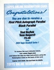 2026 Topps Series 1 Shad Mayfield Base (RAW)