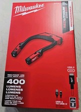 Milwaukee 2117-21 REDLITHIUM USB 3.0 400L Neck Light 400 Lumens Flashlight HD