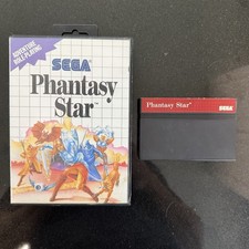 Phantasy Star Sega Master System Game and Case Excellent Condition No Manual