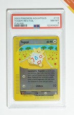 Pokemon PSA 8 Togepi #114 Reverse Aquapolis 2003 Italian on eBay