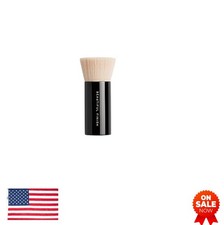 Foundation Brush Large Round Vegan Synthetic Fibers Loose Mineral Powder