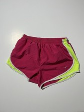 Nike Tempo Women's Size Large Dri-Fit Mid-Rise Brief-Lined Running Shorts Pink