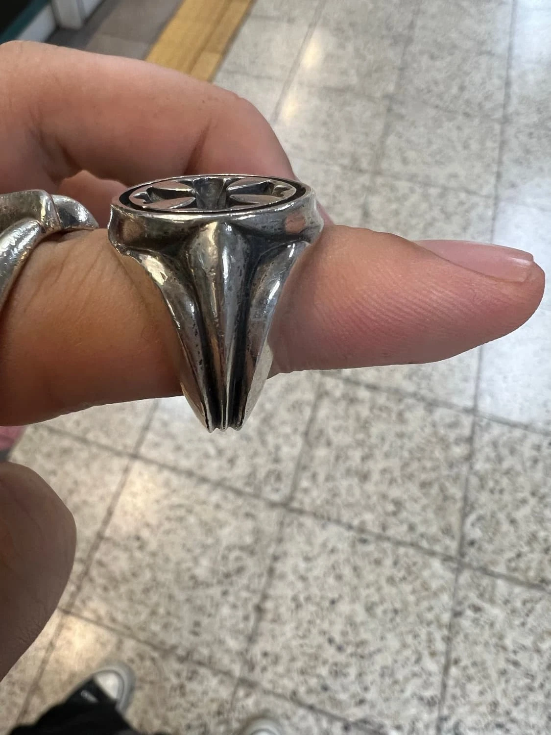 Chrome Hearts Stamp Ring US8.5