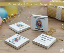 Personalised Chocolate Rapunzel Princess from Tangled Birthday Children's Party