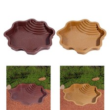 Tortoise Water Bath Bowl Terrarium Bowl Decorations Turtle Bath Turtle Feeding