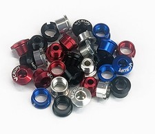 CRUPI BMX ALLOY CHAIN RING BOLTS 15PC SILVER