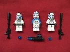LEGO Star Wars Minifigures LOT. 501ST Pilot  Clone Troopers , Weapons