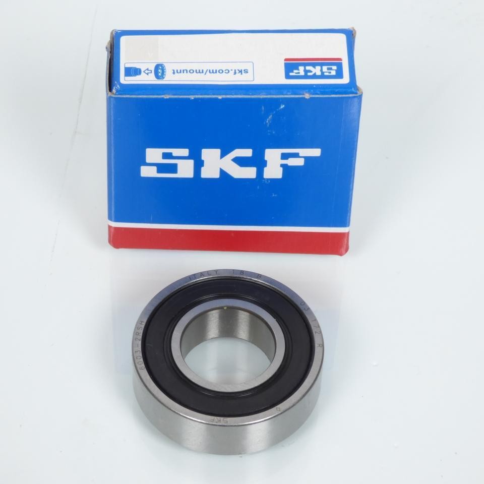 Skf-Radlager FüR Motorroller Mbk 50 Nitro 2002 Bis 2012 6003-2RS Skf 17 X 35 X-image