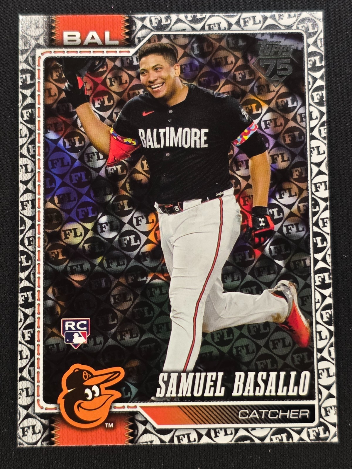 2026 Topps Series 1 - Samuel Basallo RC #104 Spring Training Border Foil 🔥