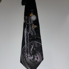 Harley Davidson Motorcycle Necktie by Ralph Marlin The Leading Edge Made In USA