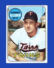 1969 Topps Set-Break #375 Harmon Killebrew VG-VGEX *GMCARDS*