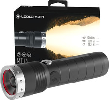 Ledlenser MT14 Rechargeable LED Head Torch 1000 Lumens Black One Size Camping