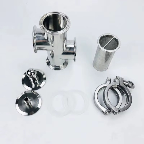 2"(51Mm)Od64 Gin Basket Set for Distillation,2*Side Ports 1.5"(38Mm)Od50.5 with