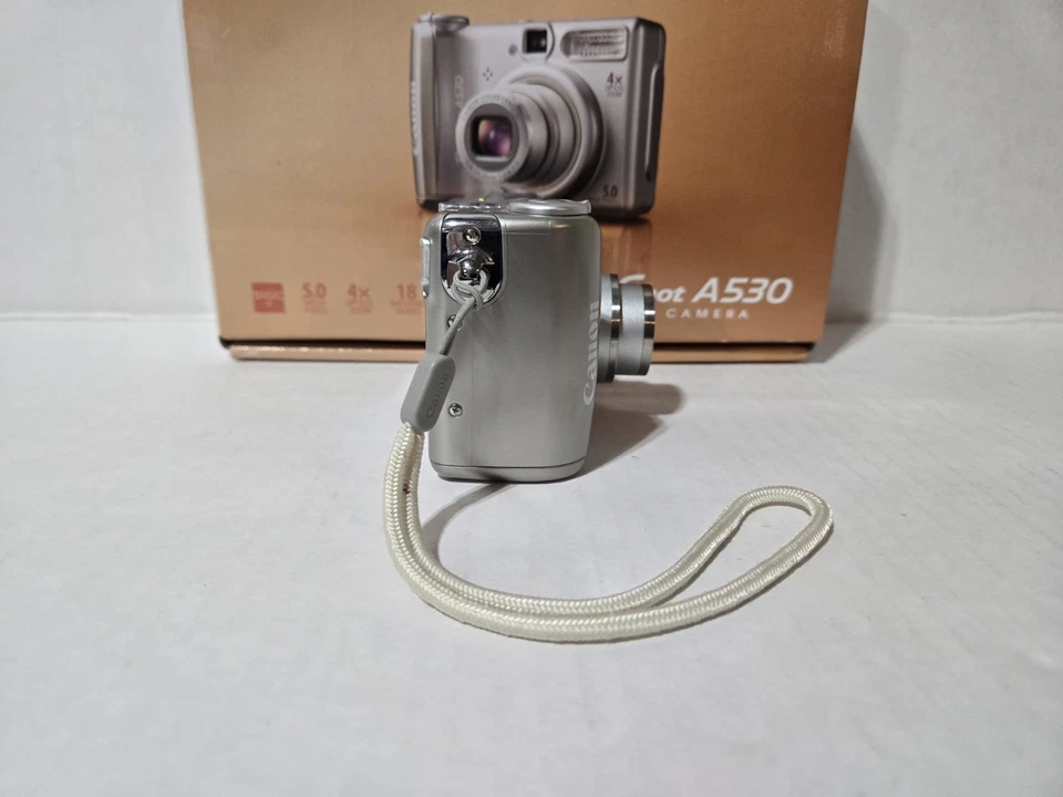 Canon Power Shot A530 Digital Camera  - Image 3 of 4