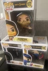Funko Pop! Vinyl Scorpion & Kitana Mortal Kombat Nazgul Lord of the Rings 3-Pack