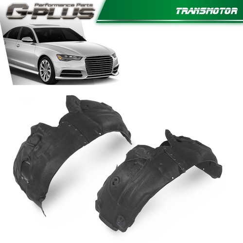 Fender Liner For 2012-2016 Audi A6 A6 Quattro Front LH RH 4G0821134D 4G0821133D - Picture 2 of 12