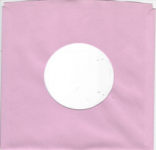 NOS Pink Colored 45 RPM Sleeves 50 count per order Shipping included