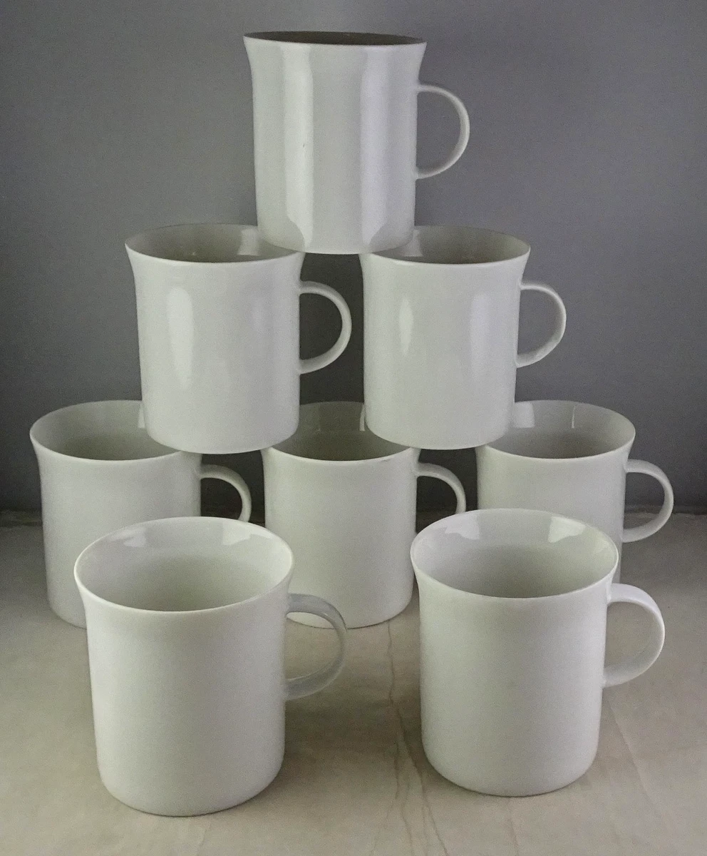 Tasse à Thé Rosenthal Flûte Enchantée – Porcelaine Blanche 250 Ml – Neuve