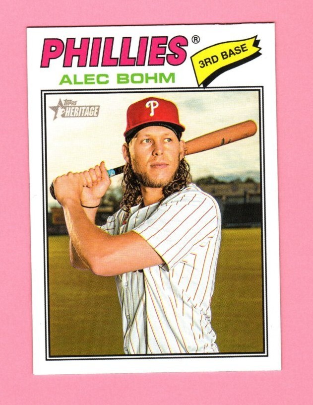 2026 Topps Heritage Alec Bohm #81 Philadelphia Phillies | eBay