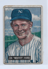 1951 Bowman - Whitey Ford #1 (RC) HOF