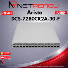 Arista DCS-7280CR2A-30-F 30x100GB 30 Port QSFP28 Switch