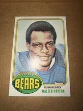 1976 Topps Walter Payton Rookie Base Set #148 Chicago Bears Football Card. rookie card picture