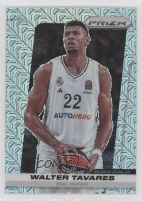2024 Prizm Turkish Airlines EuroLeague Retro Mojo 21/25 Edy Tavares Walter 0nr3