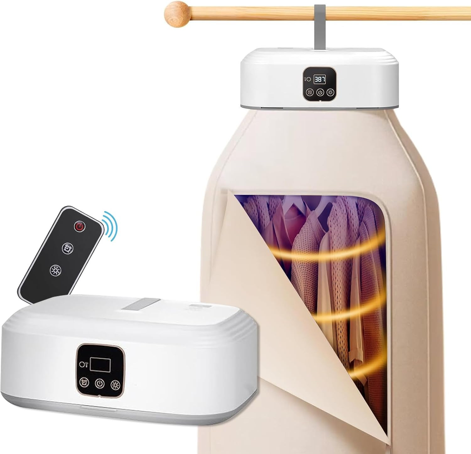 Mini Asciugatrice Pieghevole Portatile UV - Soluzione Salvaspazio Tech