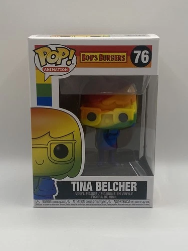 Funko POP! Animation - Bobs Burgers - Tina Belcher #76 Pride Rainbow