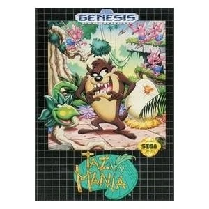 Taz-Mania For Sega Genesis Vintage