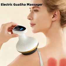 Electric Gua Sha Board Beauty Massager Cupping Device Electric Meridian Brush Ho