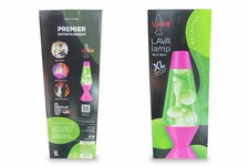 Hot Pink  Neon Green 16.3 Lava Lite Lamp XL 52oz