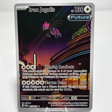 Pokemon Iron Jugulis 216/182 Paradox Rift Scarlet & Violet Illustration Rare on eBay