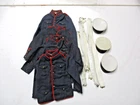 Vintage HONG KONG GI JOE  1/6 lot Marine Dress Uniform Jackets Caps & Belts 032