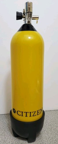 Citizen Aqualand Promaster Yellow Scuba Tank Watch Case Display Collectible - 第 3/9 張圖片