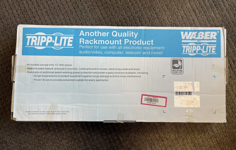 Tripp Lite PDUMV30 Power Distribution Panel, 120V - Black - Image 3 of 3