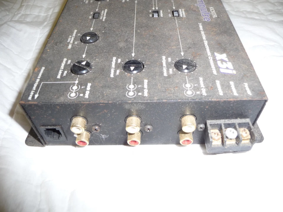 Kicker Impulse X31 3-fach aktive elektronische Frequenzweiche 12 - Bild 2 von 3