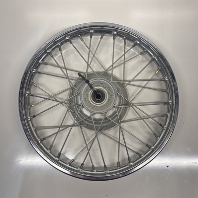 2003 Honda XR70R CRF OEM FRONT WHEEL RIM HUB ARAYA 14 X 1.40